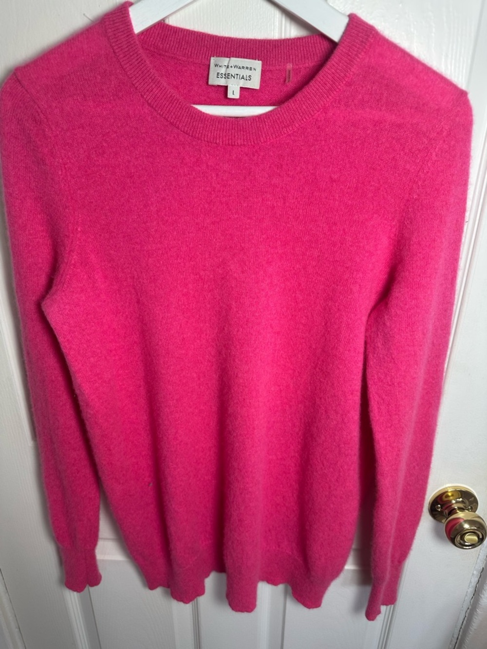 White & Warren Cashmere Crewneck